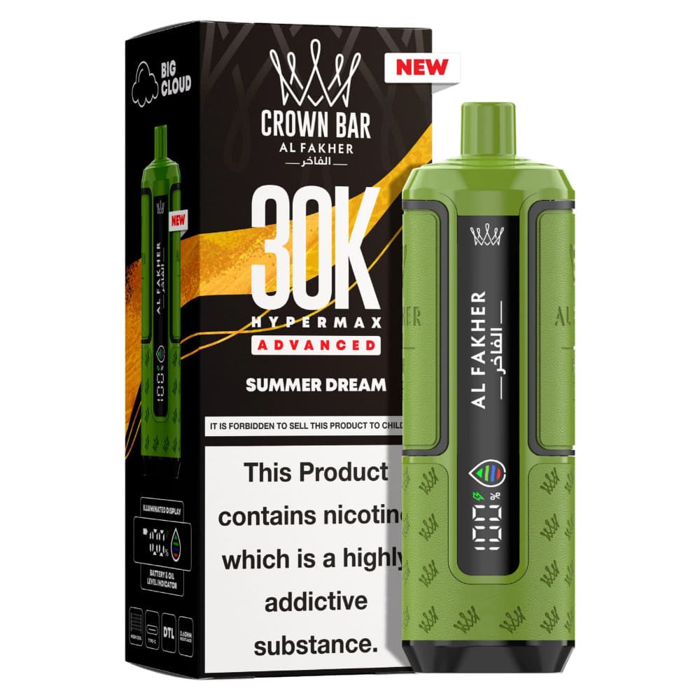  Summer Dream Al Fakher 30k Hypermax Pods Box of 5
