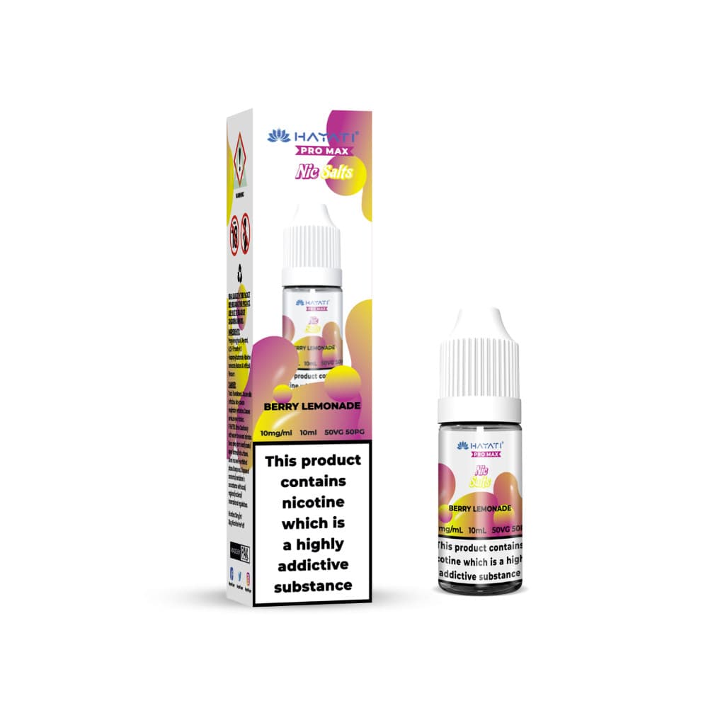  Berry Lemonade / 10mg Hayati Pro Max Nic Salts Box of 10