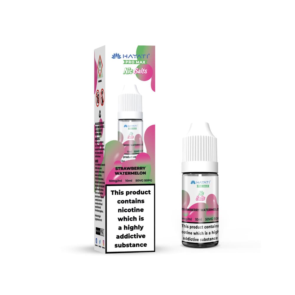  Strawberry Watermelon / 10mg Hayati Pro Max Nic Salts Box of 10
