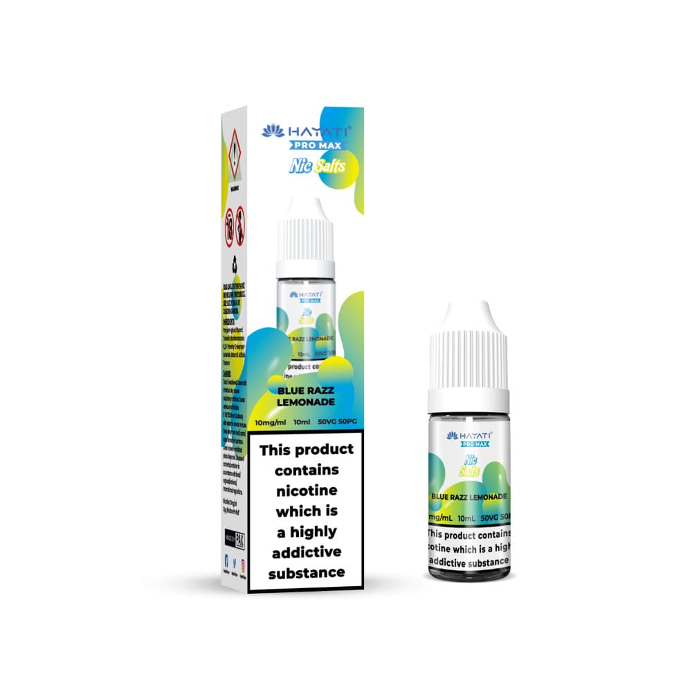  Blue Razz Lemonade / 20mg Hayati Pro Max Nic Salts Box of 10