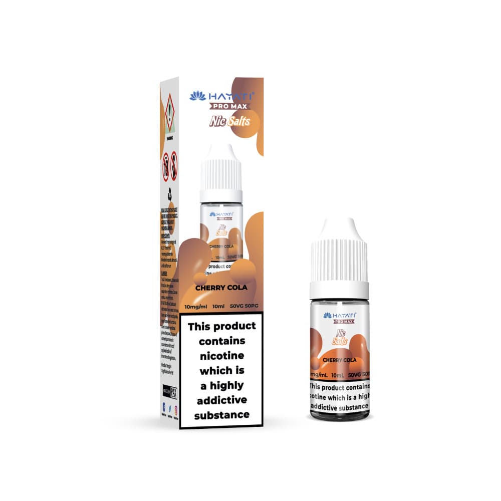  Cherry Cola / 20mg Hayati Pro Max Nic Salts Box of 10