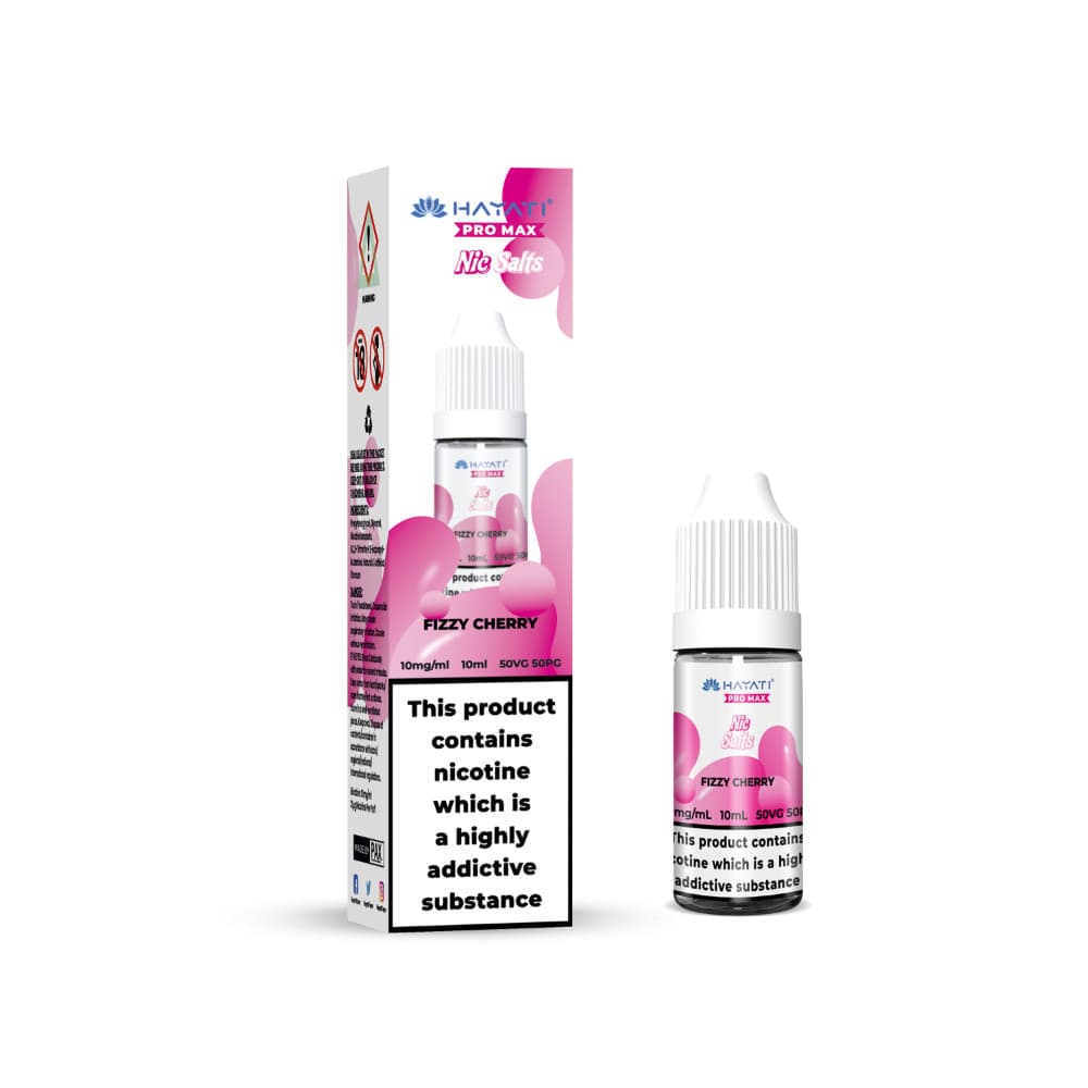  Fizzy Cherry / 20mg Hayati Pro Max Nic Salts Box of 10