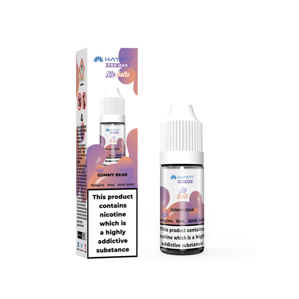  Gummy Bear / 20mg Hayati Pro Max Nic Salts Box of 10