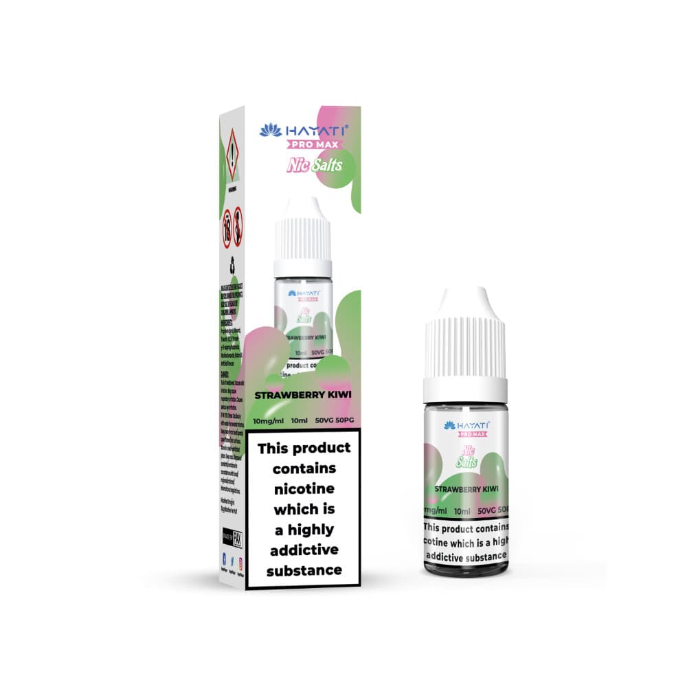  Strawberry Kiwi / 20mg Hayati Pro Max Nic Salts Box of 10