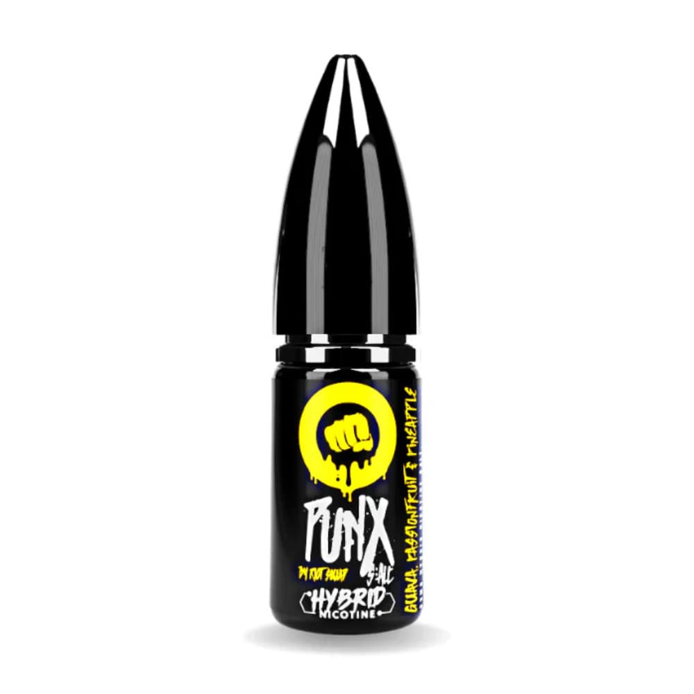  Guava Passionfruit & Pineapple / 10mg Riot Squad Punx Nic Salts e liquids 10ml Box of 10