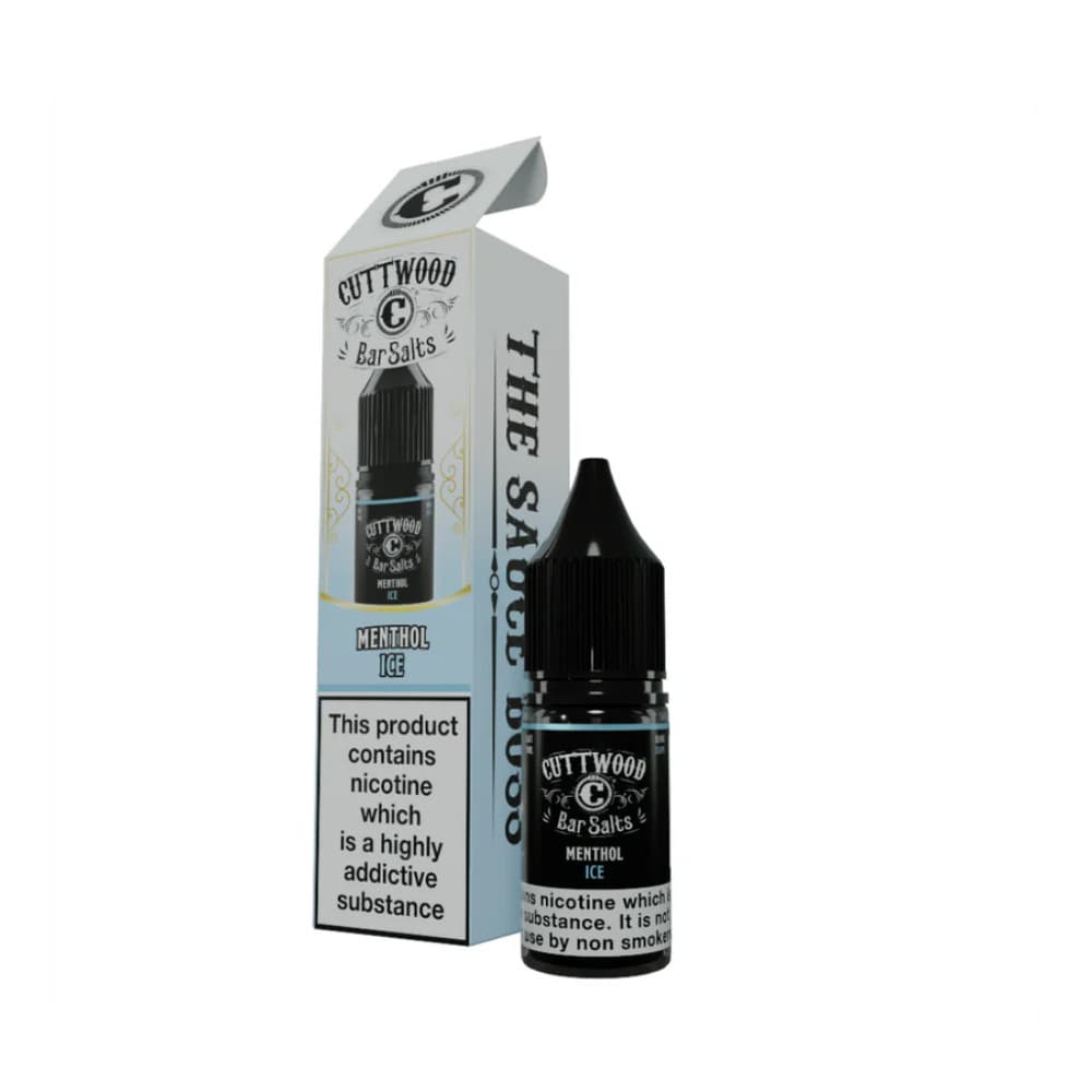  Menthol Ice / 10mg Cuttwood Bar Salt Nic Salts e liquids 10ml Box of 10