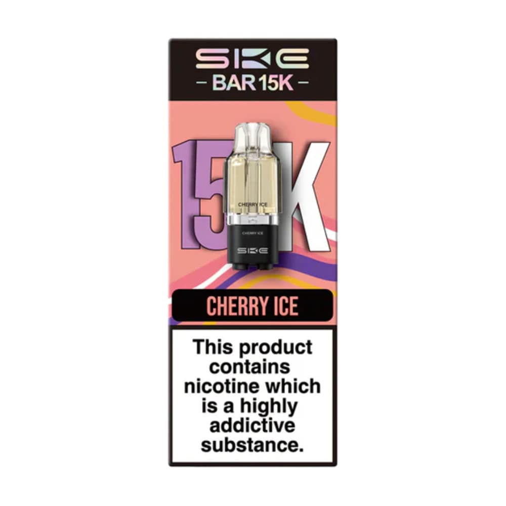  Cherry Ice Ske Bar 15k Refill Pods Pack of 5