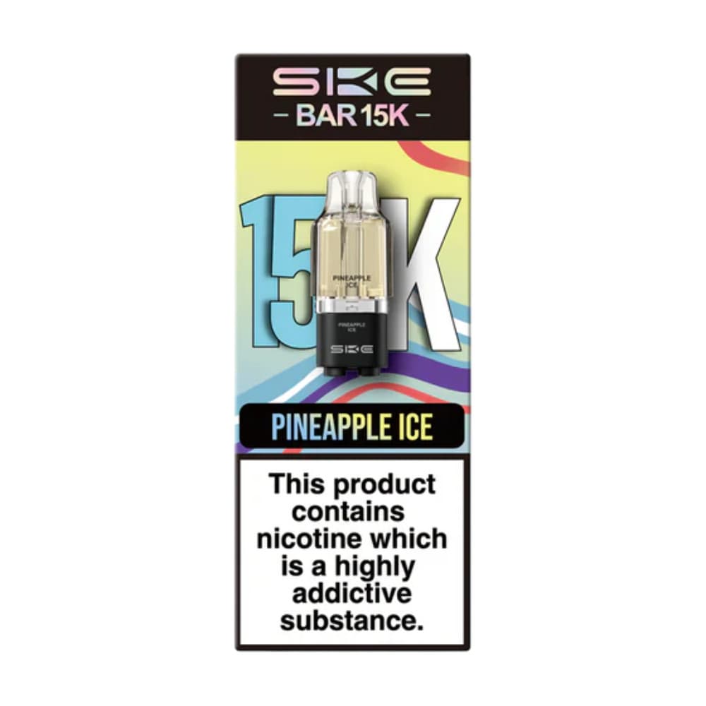  Pineapple Ice Ske Bar 15k Refill Pods Pack of 5